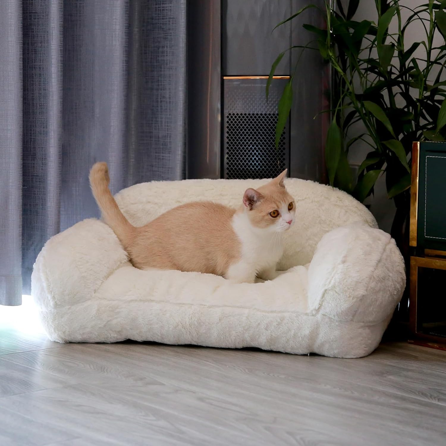 Cat Couch Bed Kitty Couch Bed Cat Sofa for Small Cats Anti-Slip Kitty Couch Bed Cat Bed Pet Couch Bed - Image 2